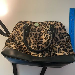 Time and Tru Leopard Purse